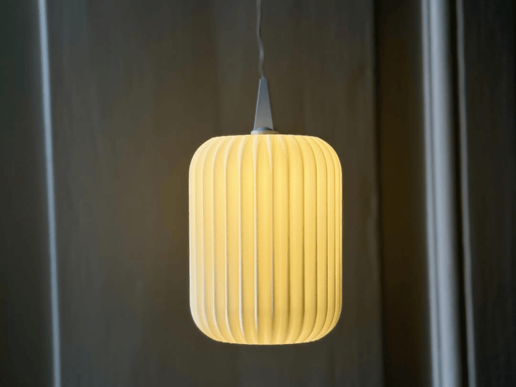 Cylinder Waves lamp
