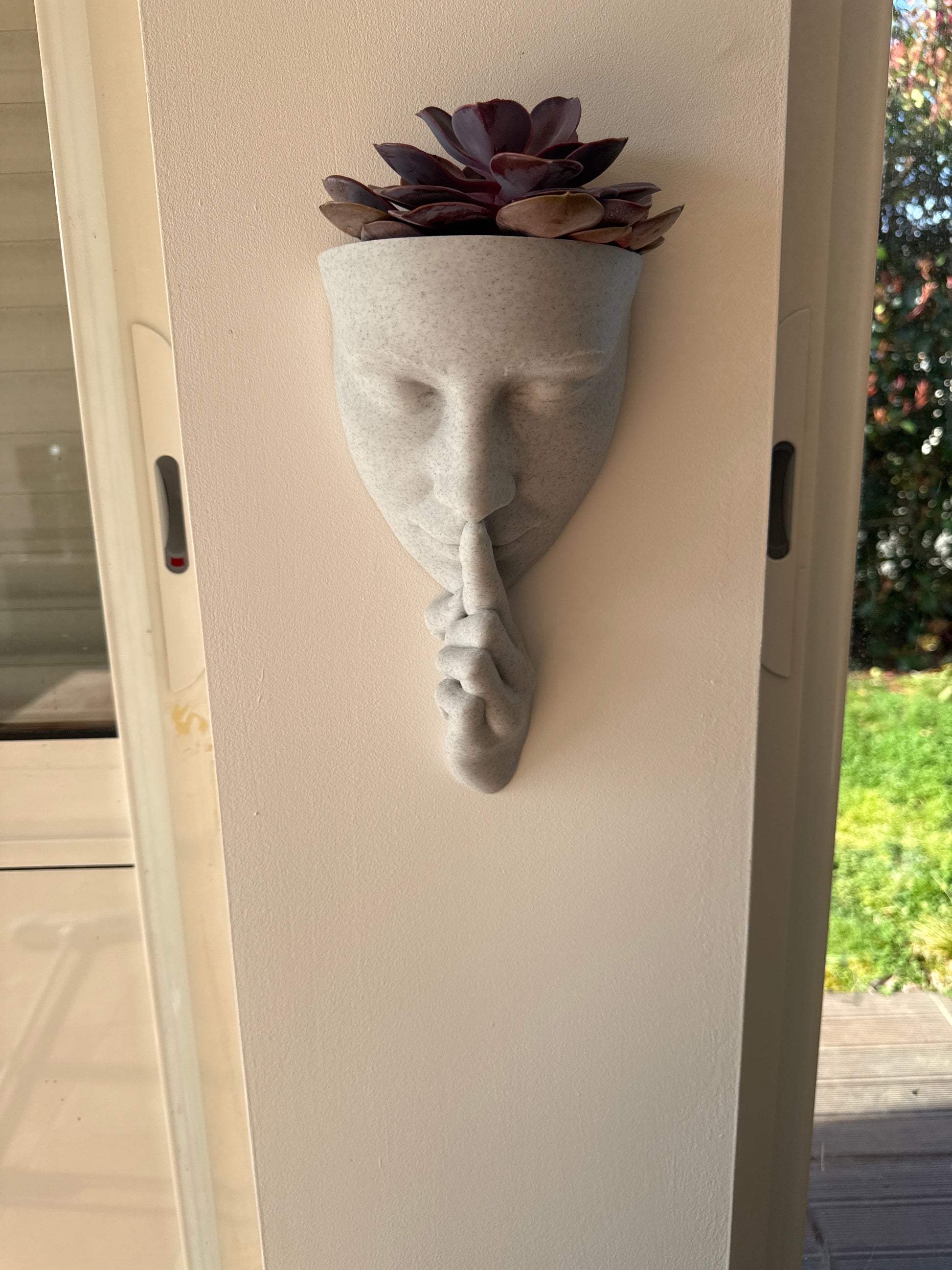 Silent Thought Wall Planter
