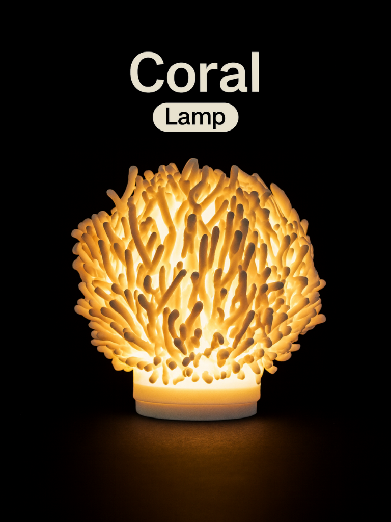 Coral lamp