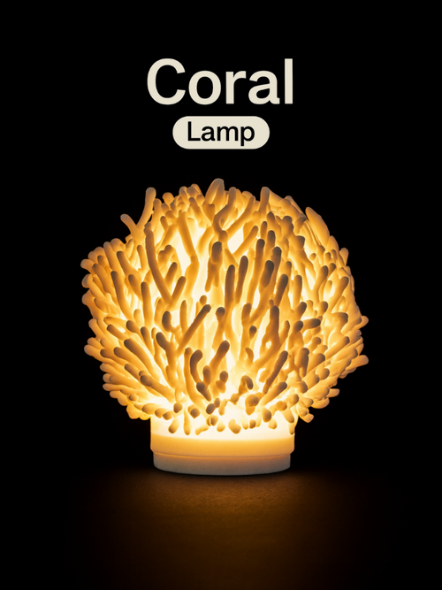 Coral lamp